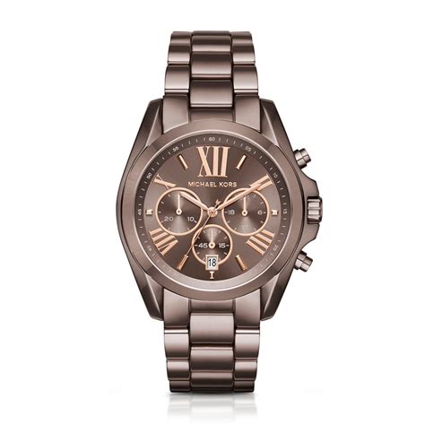 michael kors womens oversiyed bradshaw sabletone ip watch|Michael Kors stainless steel watch.